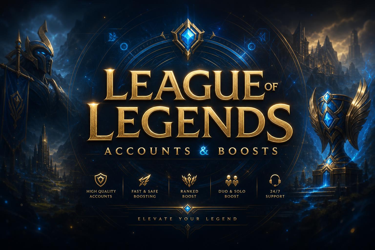 League of Legends accounts on sale